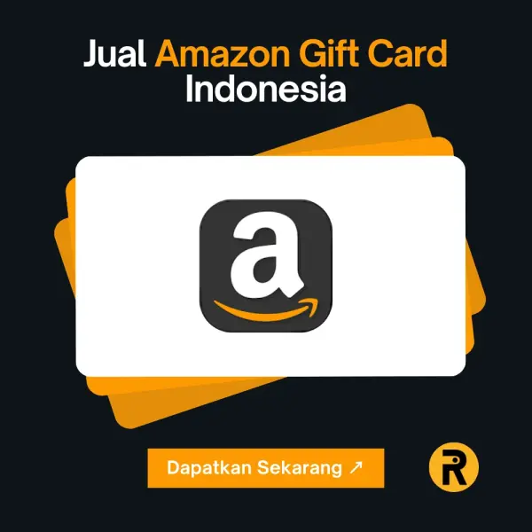 Jual kode Amazon Gift Card Indonesia Aman & terpercaya