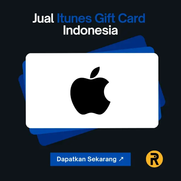 Jual iTunes Gift Card Indonesia proses cepat,aman & terpercaya
